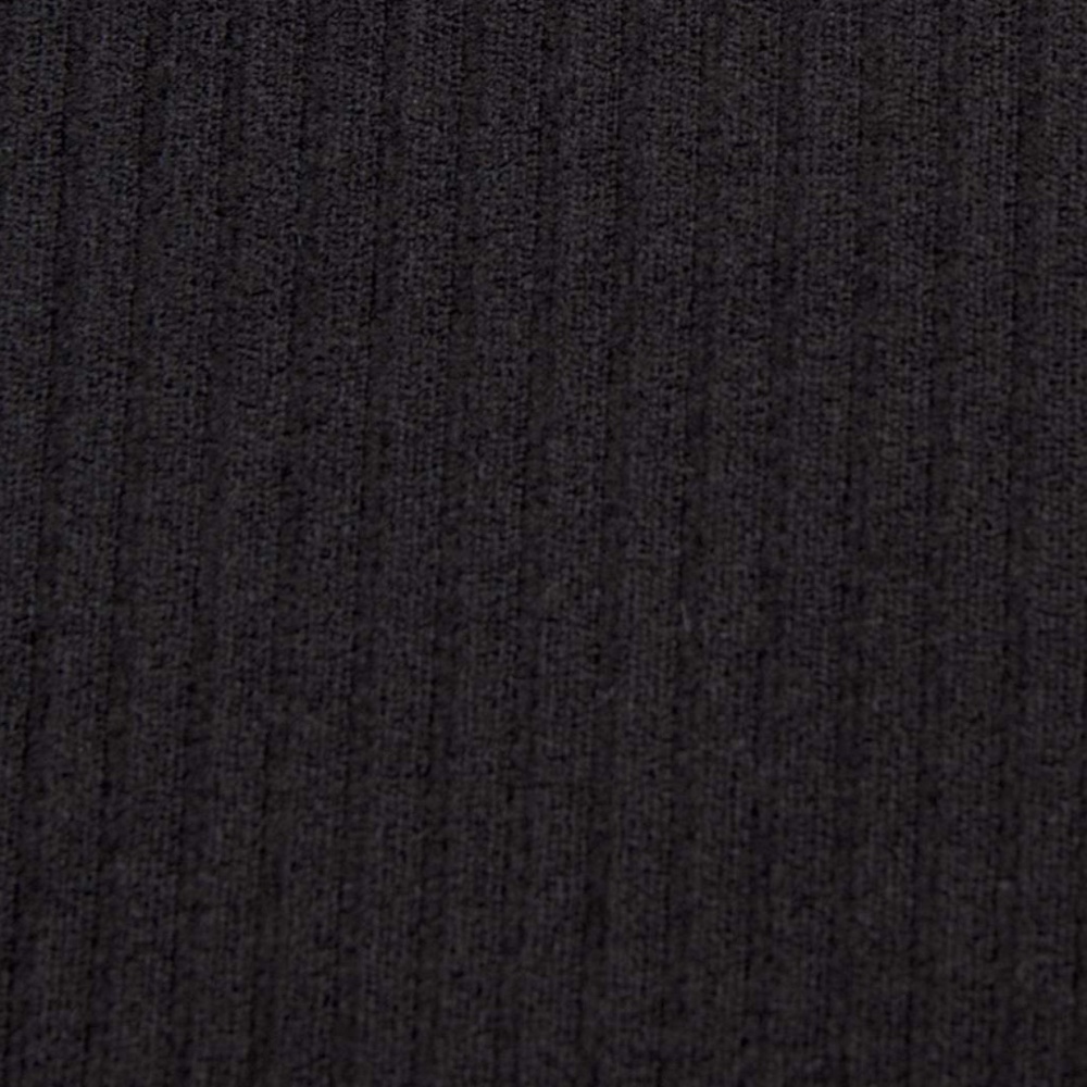 Lululemon Ribbed Nulu Scoop-Back Long-Sleeve Dress (Size 6) in Black - Picture 5 of 7